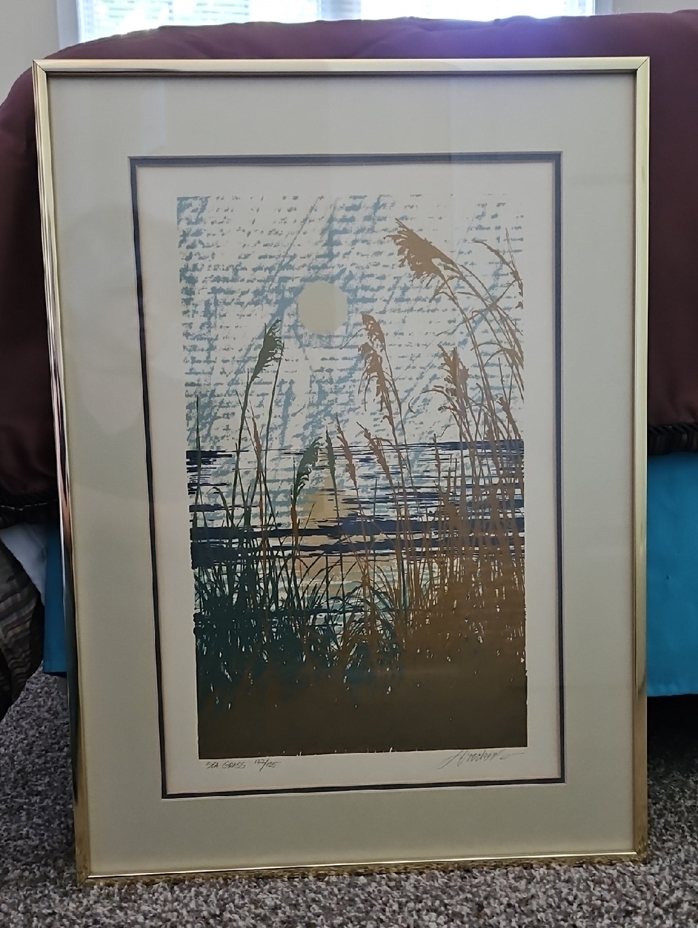 Art Collector - "Sea Grass" Signed & Numbered 122/125  23"x16"